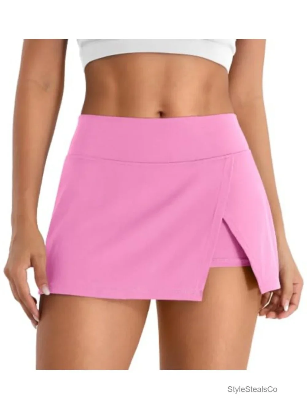 Women's Mini Skort with Pockets Athletic Tennis Skirt Workout A-Line